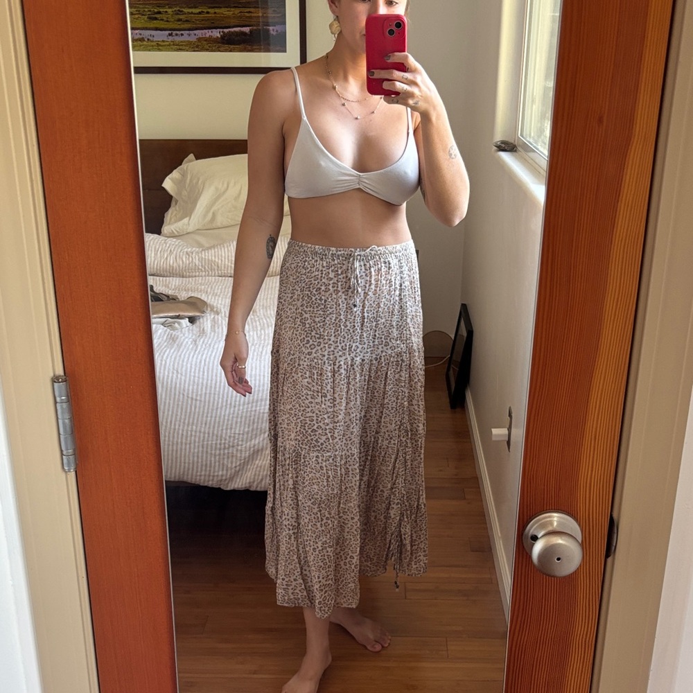 Spell leopard skirt